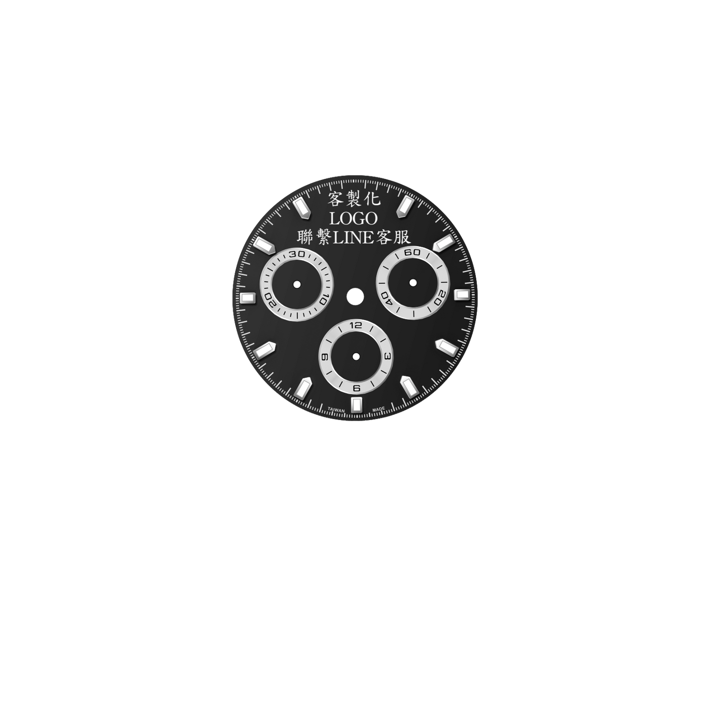 客製化錶盤(Contact Line Customer Service) 4.24 带黑盘