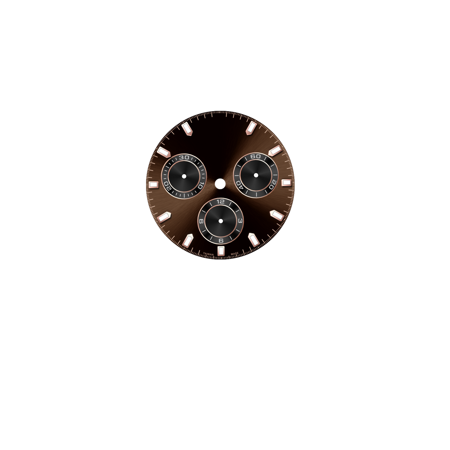 空白錶盤(Blank Dials) 4.24 带黑盘