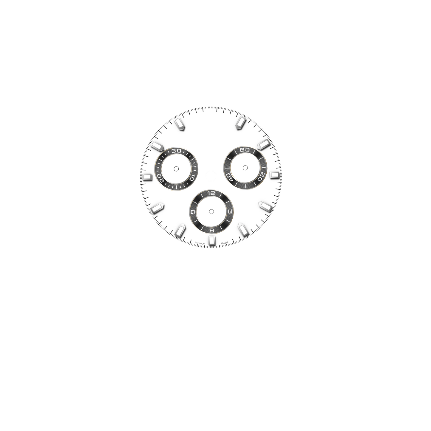 空白錶盤(Blank Dials) 4.24 带黑盘
