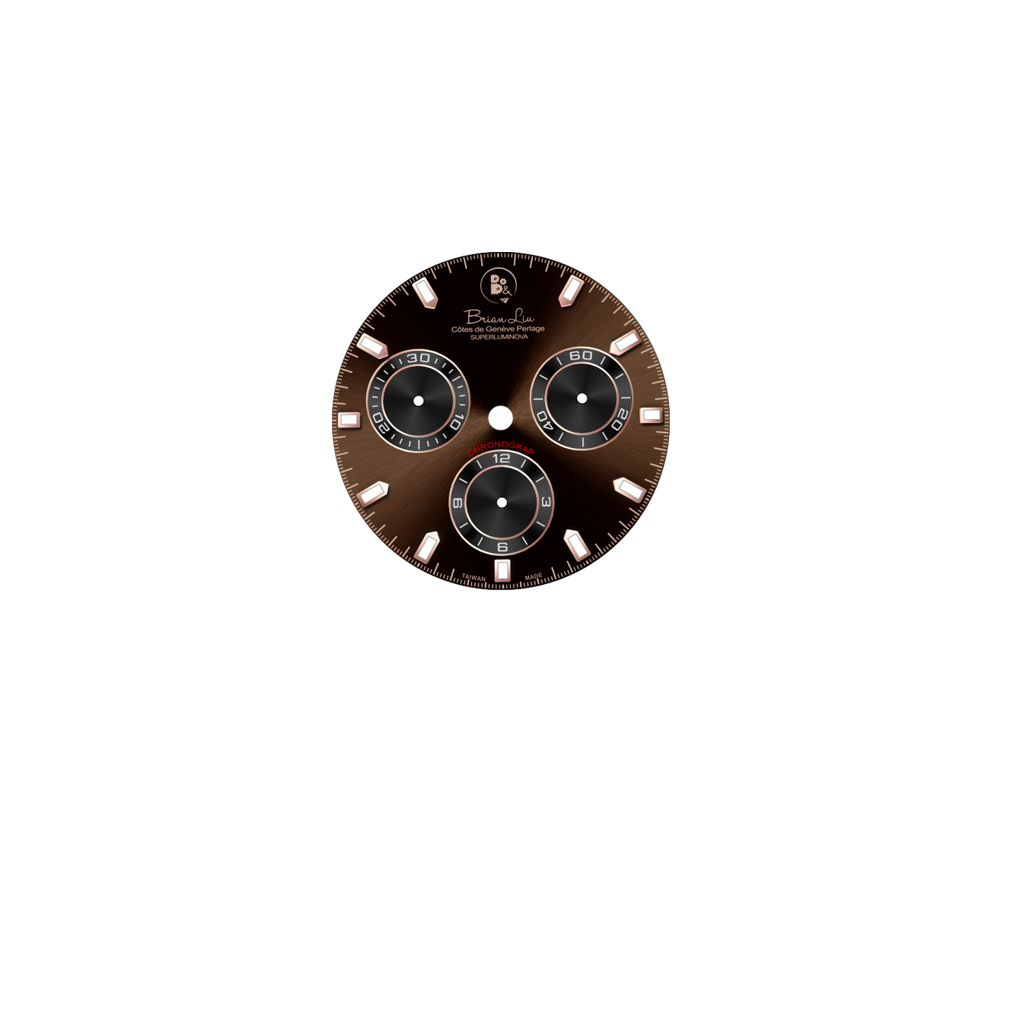 現成品(Ready Made Dials) 4.24 带黑盘